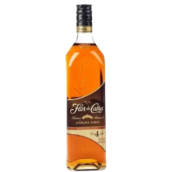 Ron Flor De Caña Oro 4 Años