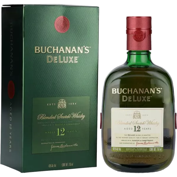 Whisky Buchanans De Luxe 12 Años