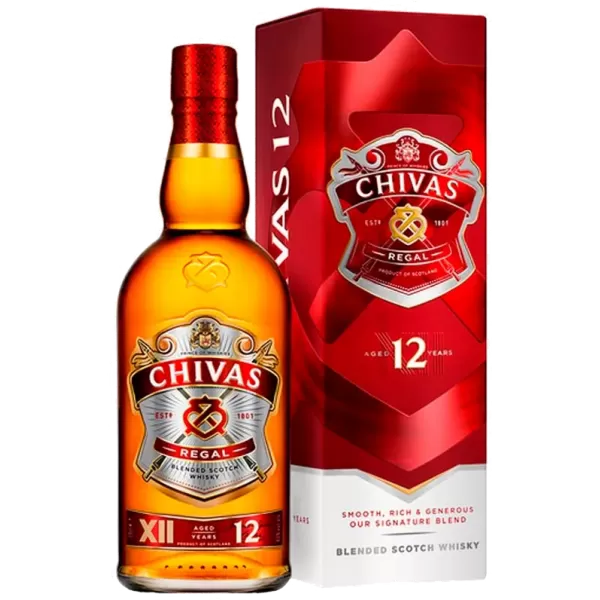 Whisky Chivas Regal 12 Años X750