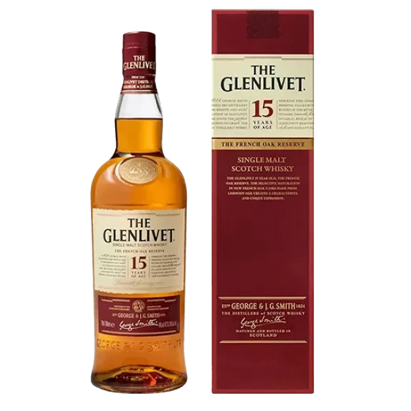 Whisky The Glenlivet 15 Años