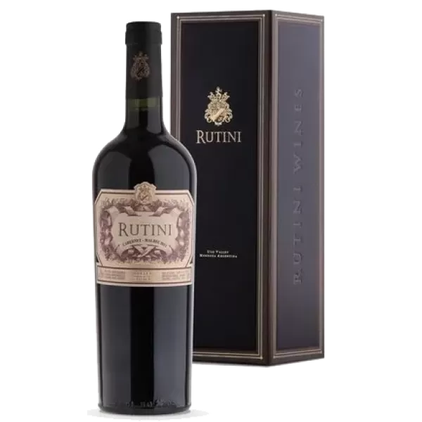 Estuche Rutini X1 Cabernet-Malbec