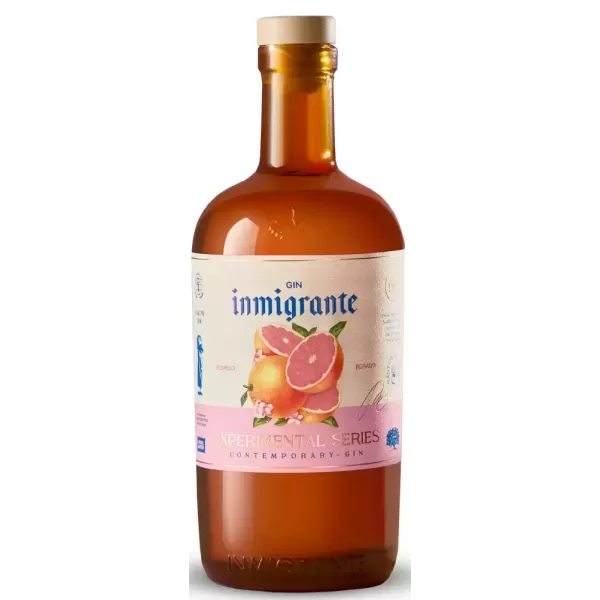Gin Inmigrante Pomelo Rosado